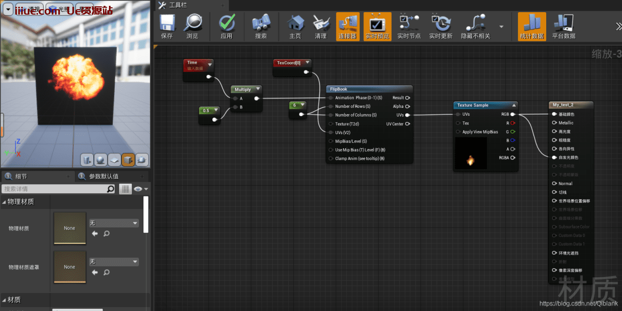 UE5上各种常见材质的制作方法 UE5上各种常见材质的制作方法