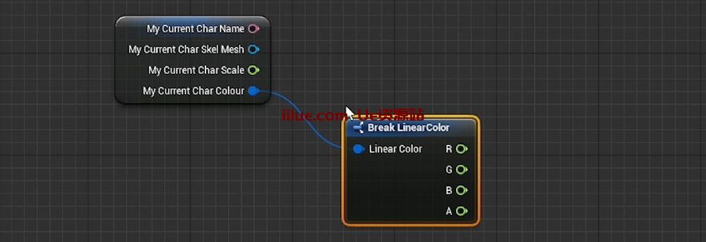 虚幻引擎的50个提高效率的技巧-#2 UE4 - 蓝图 - 引脚拆分