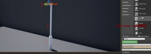 虚幻引擎的50个提高效率的技巧-快速开发技巧 #45 UE4 / UE5 – 组合多个静态网格体