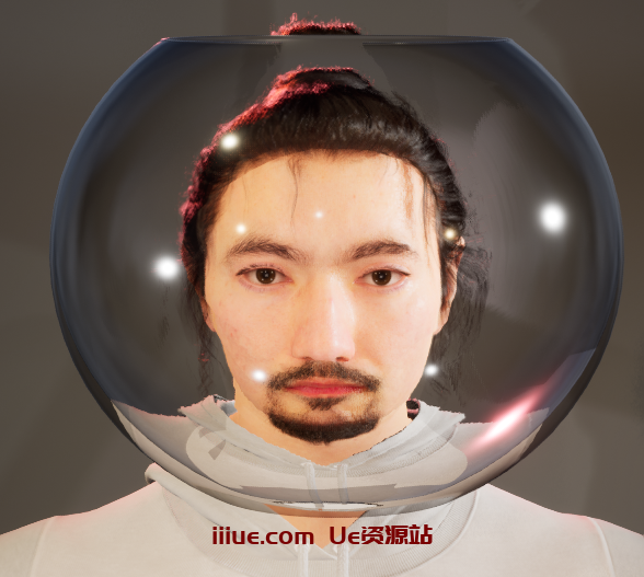 UE5很有质感有反光的玻璃材质蓝图