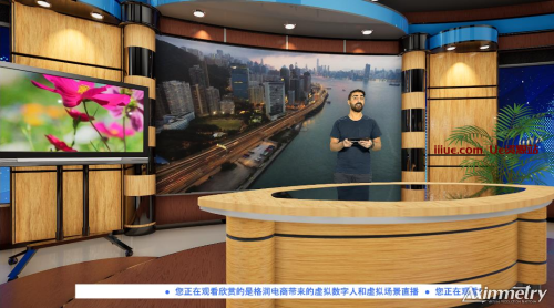 Aximmetry项目分享，虚拟演播厅项目工程文件分享下载