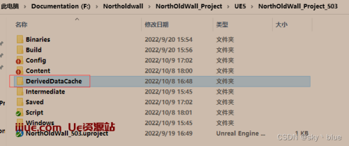 UE4、5 清理缓存以及修改缓存位置
