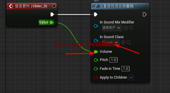 UE5在UI界面添加一个控制音量的滑块,UE5音量控制