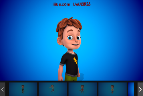 Little Hero 小男孩模型