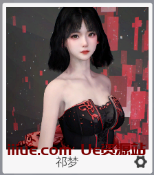 【VR女友游戏人物卡】Thorn人物卡单个人物下载Thorn.祁梦.1