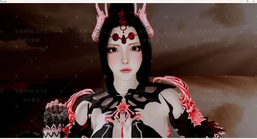 [VAM人物]真实女友游戏 古风美女 未知.赤恋魔女.1