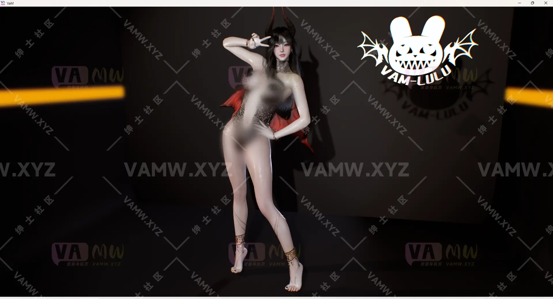 [VAM人物]真实女友游戏 lulu.魅魔小恶魔形态.1