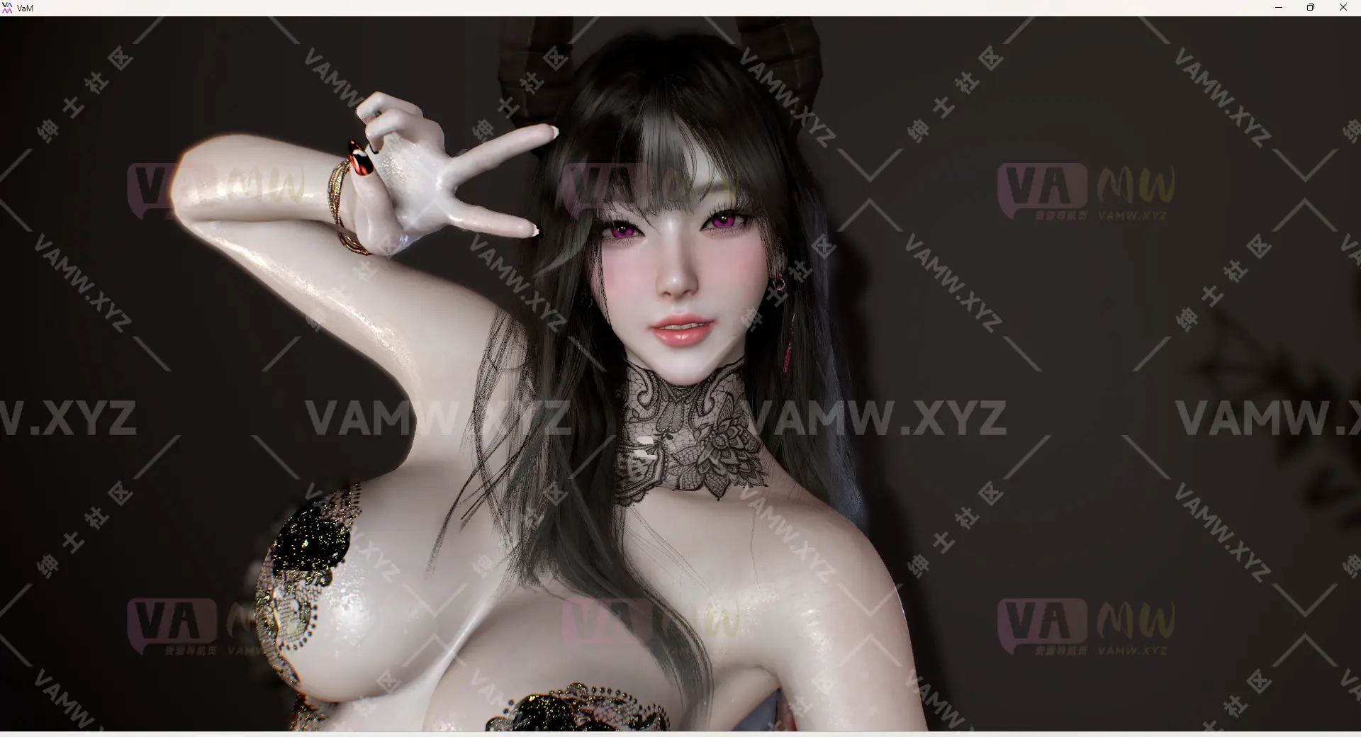 [VAM人物]真实女友游戏 lulu.魅魔小恶魔形态.1
