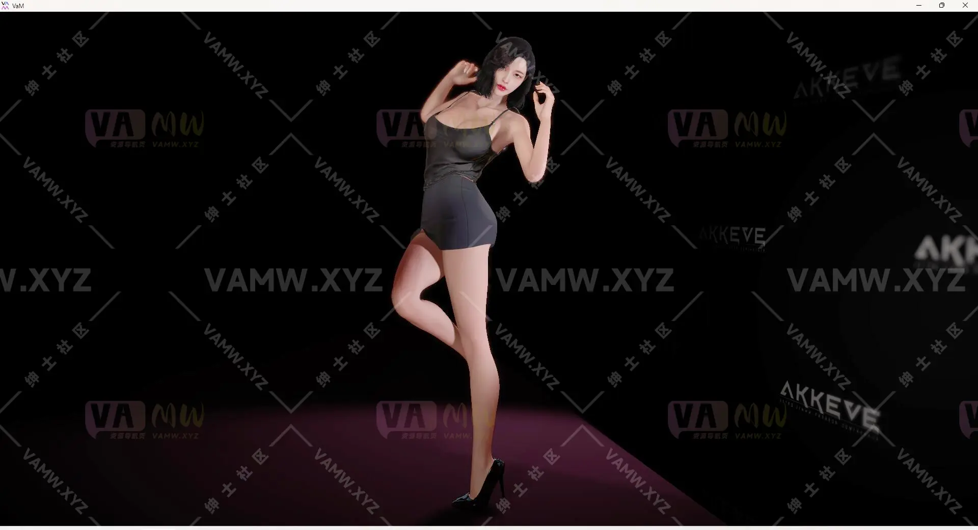 [VAM人物]真实女友游戏 AKKEVE.Soo_Yeon.1