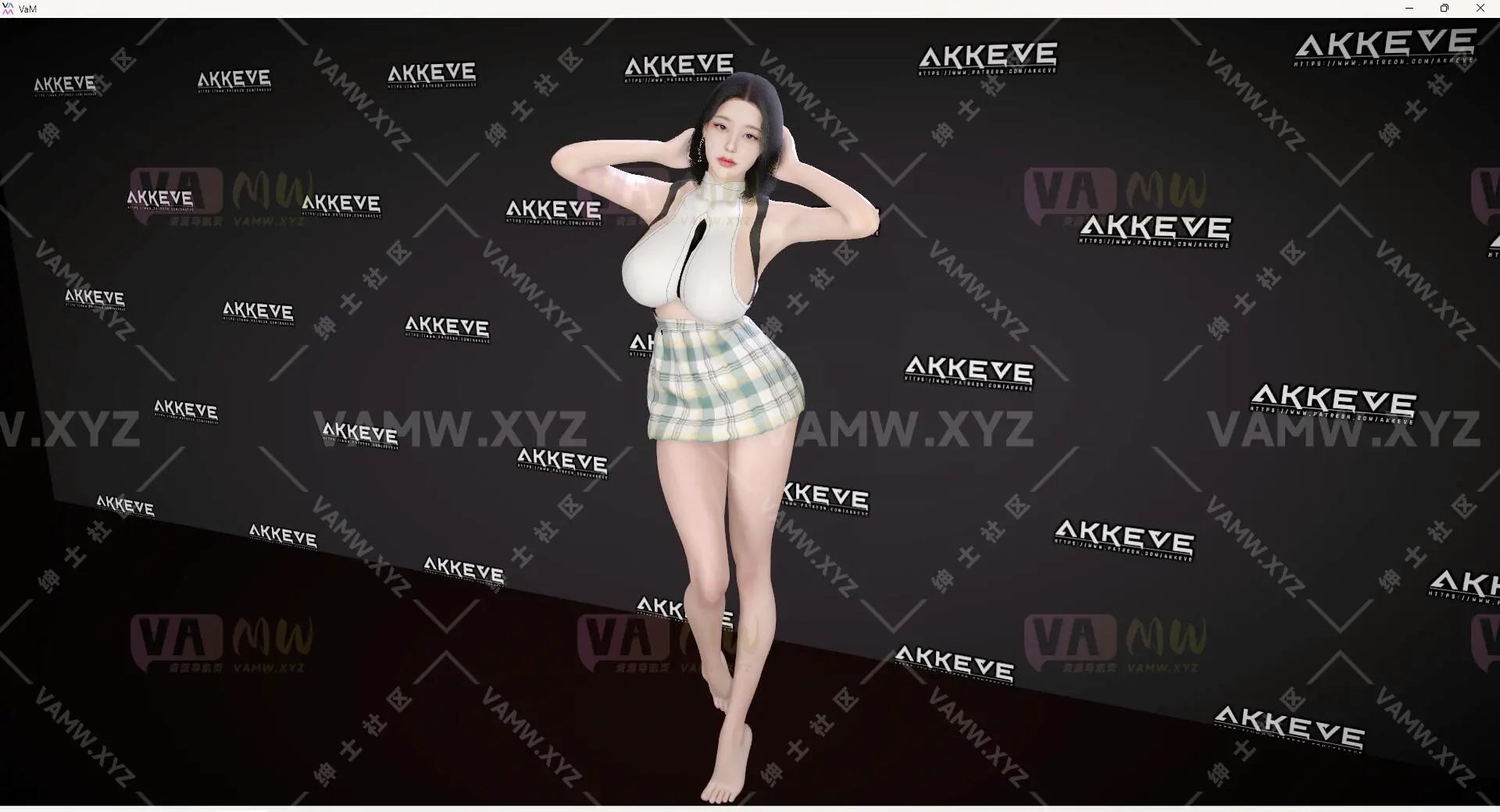 [VAM人物]真实女友游戏 AKKEVE.Won_young.1