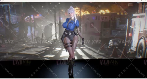 [VAM人物]真实女友游戏 TSX.性感小女警.1