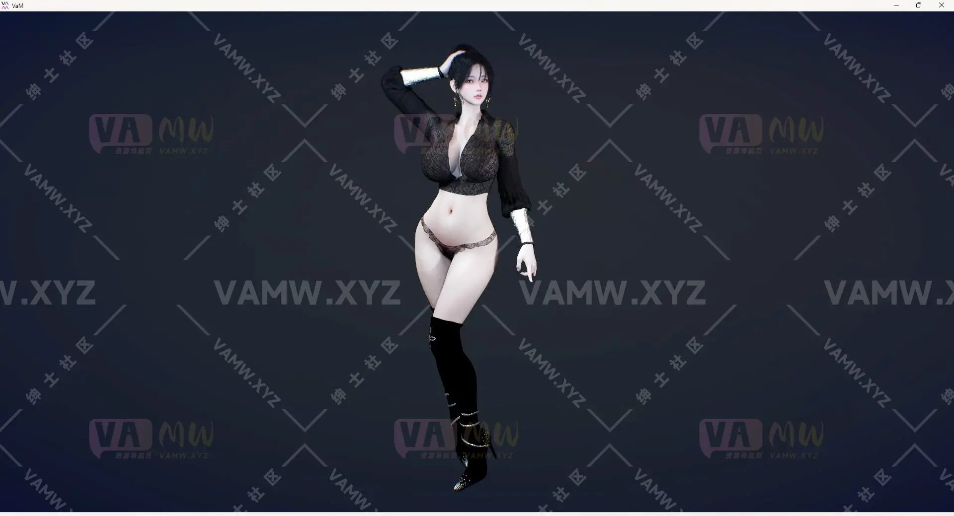 [VAM人物]真实女友游戏 QFeng.shmily .1