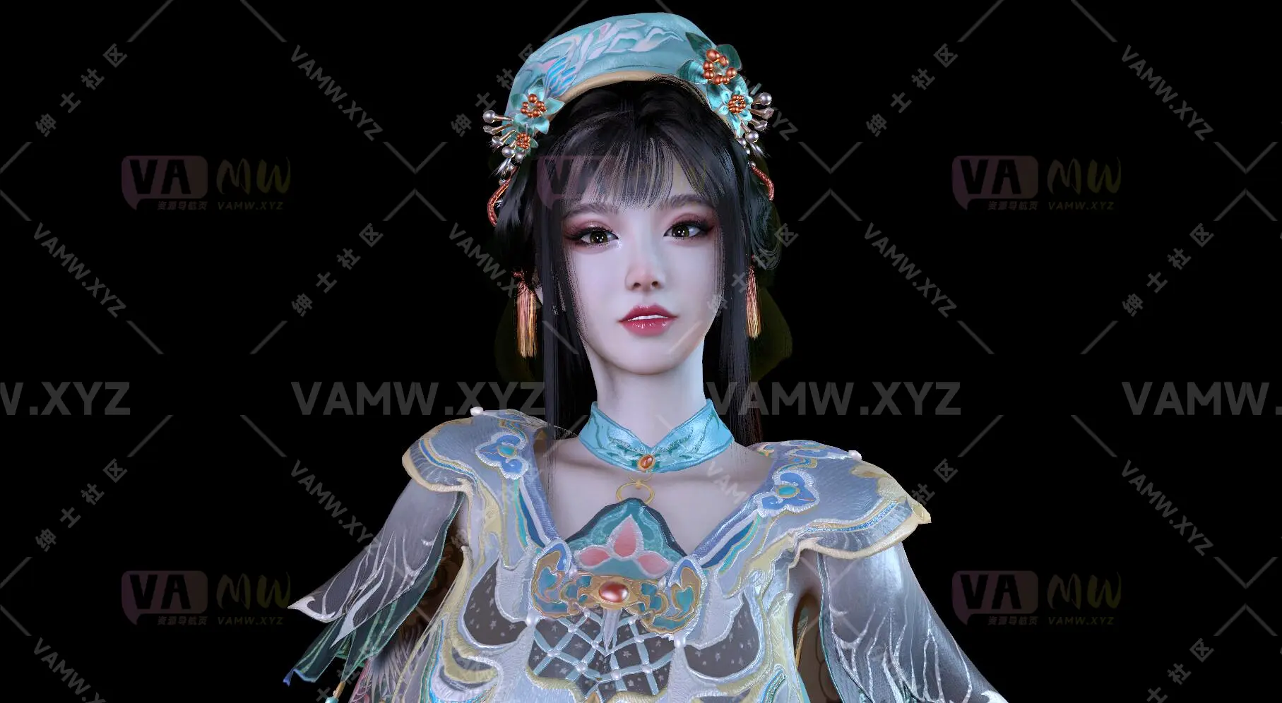[VAM人物]真实女友游戏 古风美女 未知.彩云瑶.1