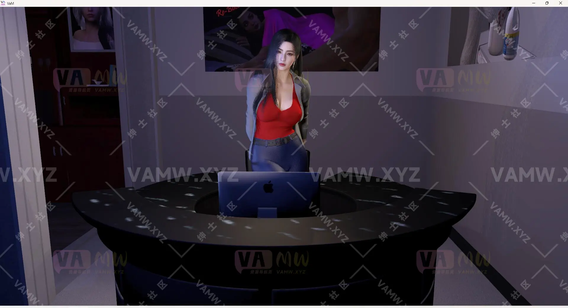 [VAM人物]真实女友游戏 pimax.秘书.1