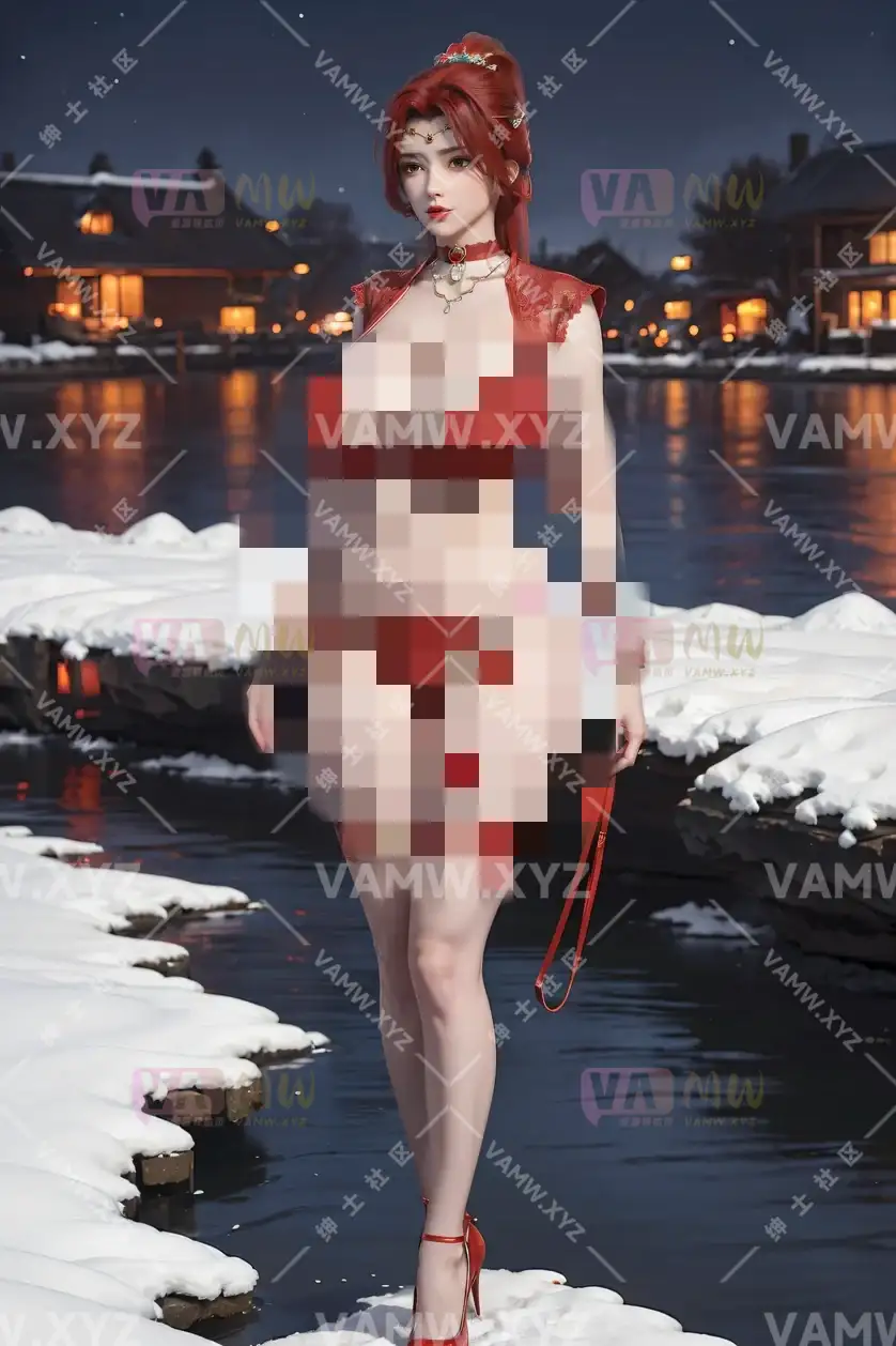 21190533752唐火儿唐火儿 红色内衣HD101P