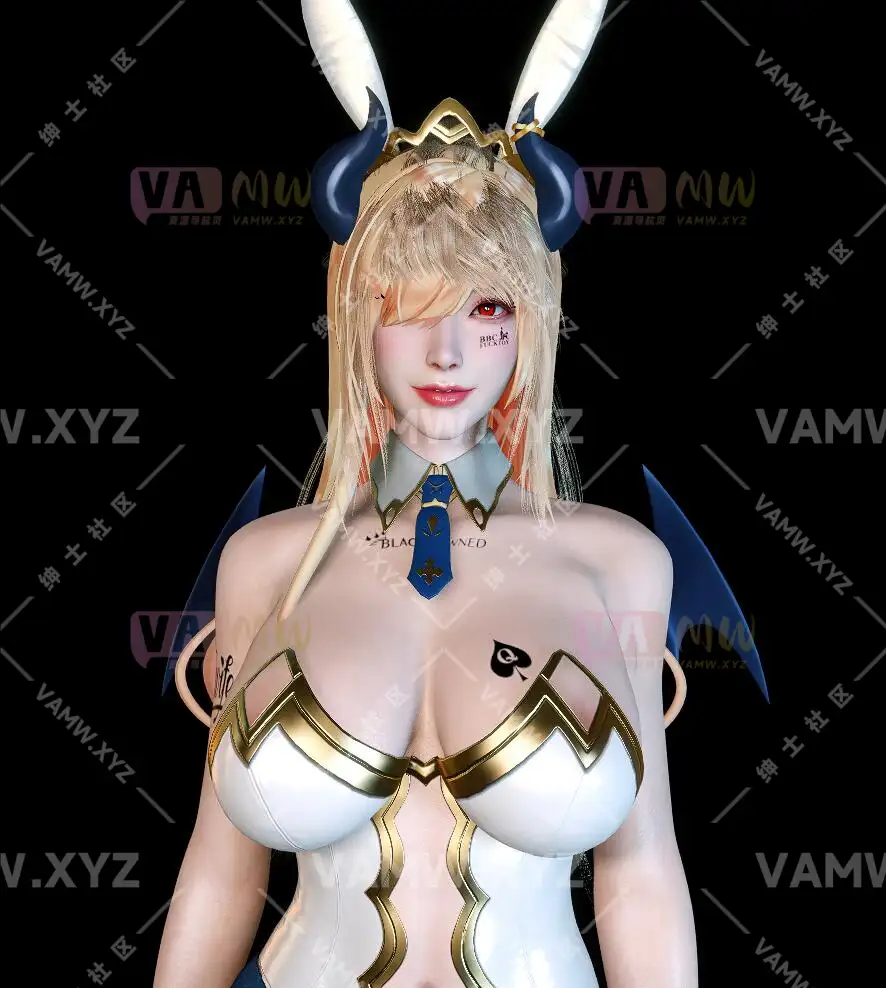自带调节 可掉装备 兔女郎 zedward.look_fxte.1