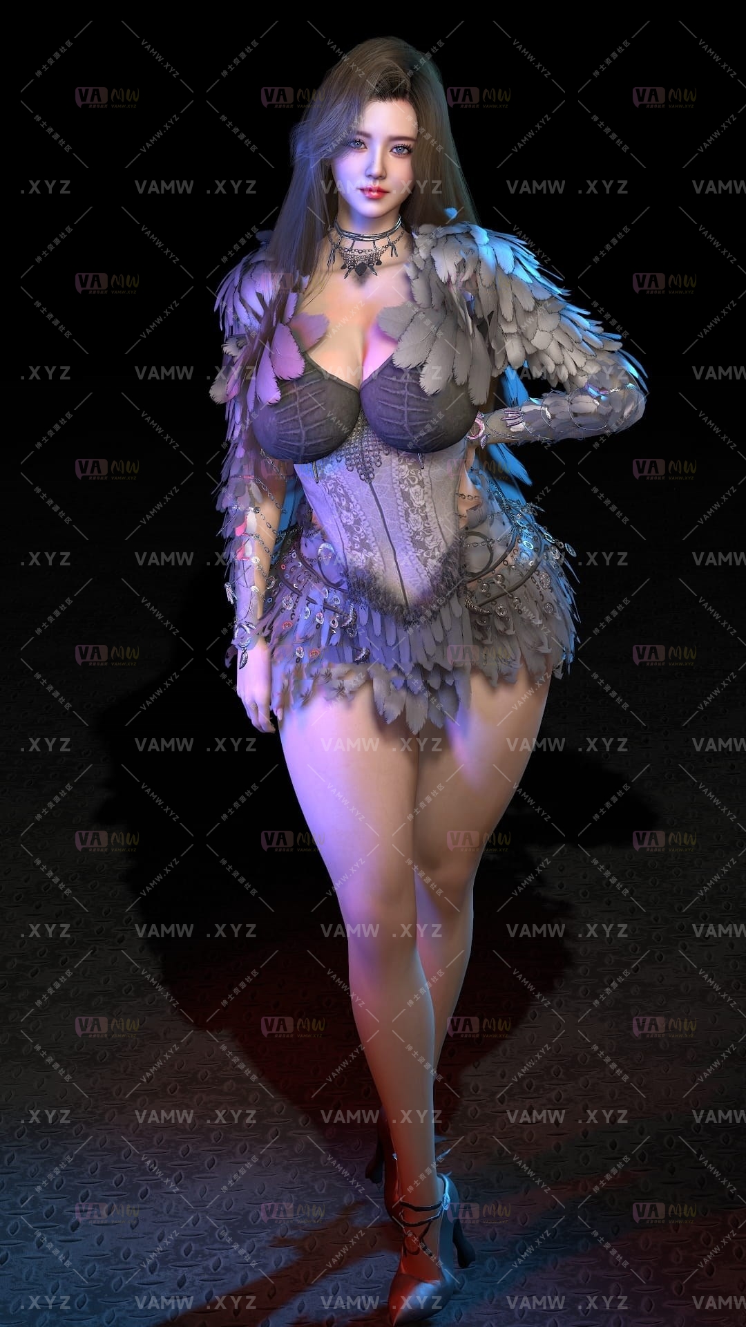 [VAM人物]真实女友游戏 Dmoold.杜.1.var