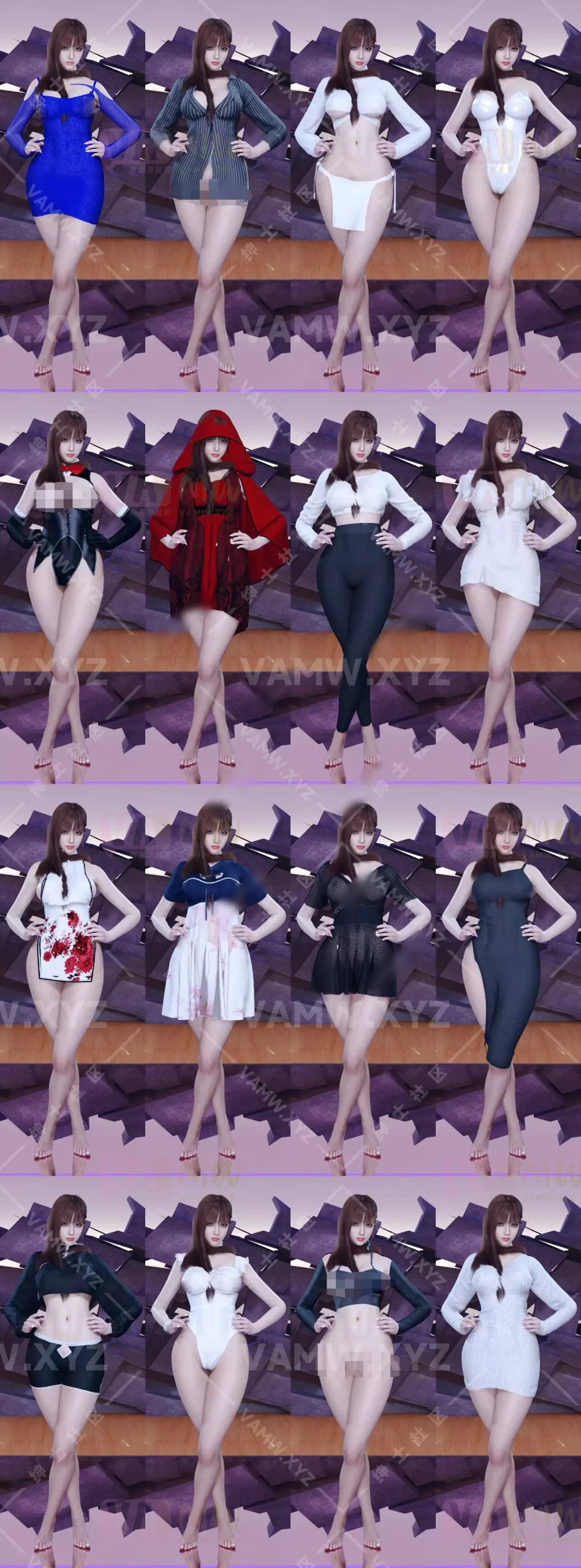 【精】VAM服饰合集 Yep服饰资源合集 更新至20250528