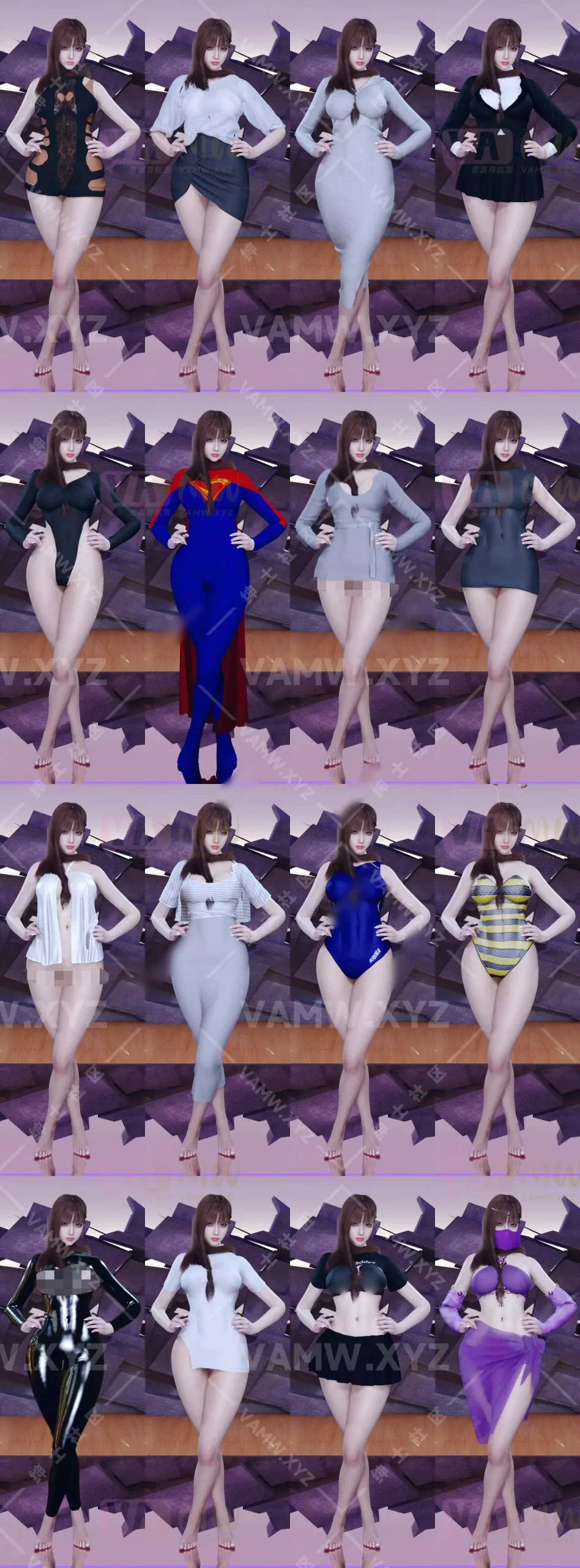 【精】VAM服饰合集 Yep服饰资源合集 更新至20250528