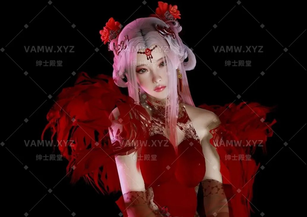 [VAM人物]真实女友游戏 古风 未知.花魁茵茵.1.var