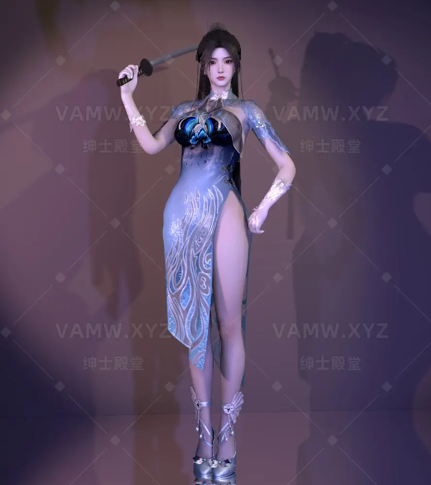 [VAM人物]真实女友游戏 宁姚 qiaqia.ningyao-re.1.var