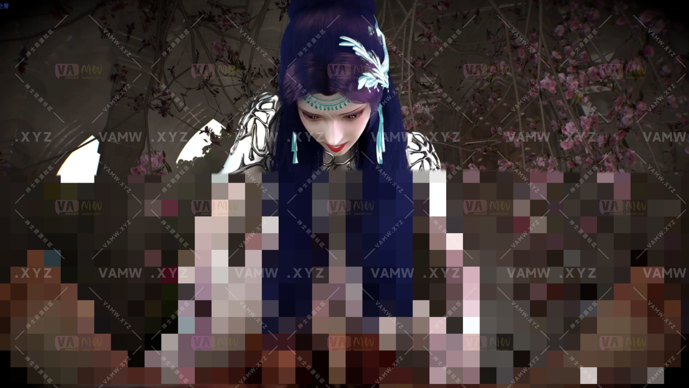 [大片]云韵之花宗桃花秘境（中文字幕剧情_·_沉浸式第一人称加第三人称视角）32’13